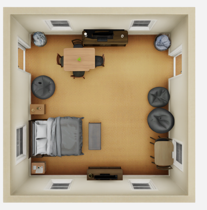 DistScene generated scene for navigation