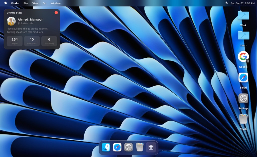 desktop-new-tab — original project screenshot 1